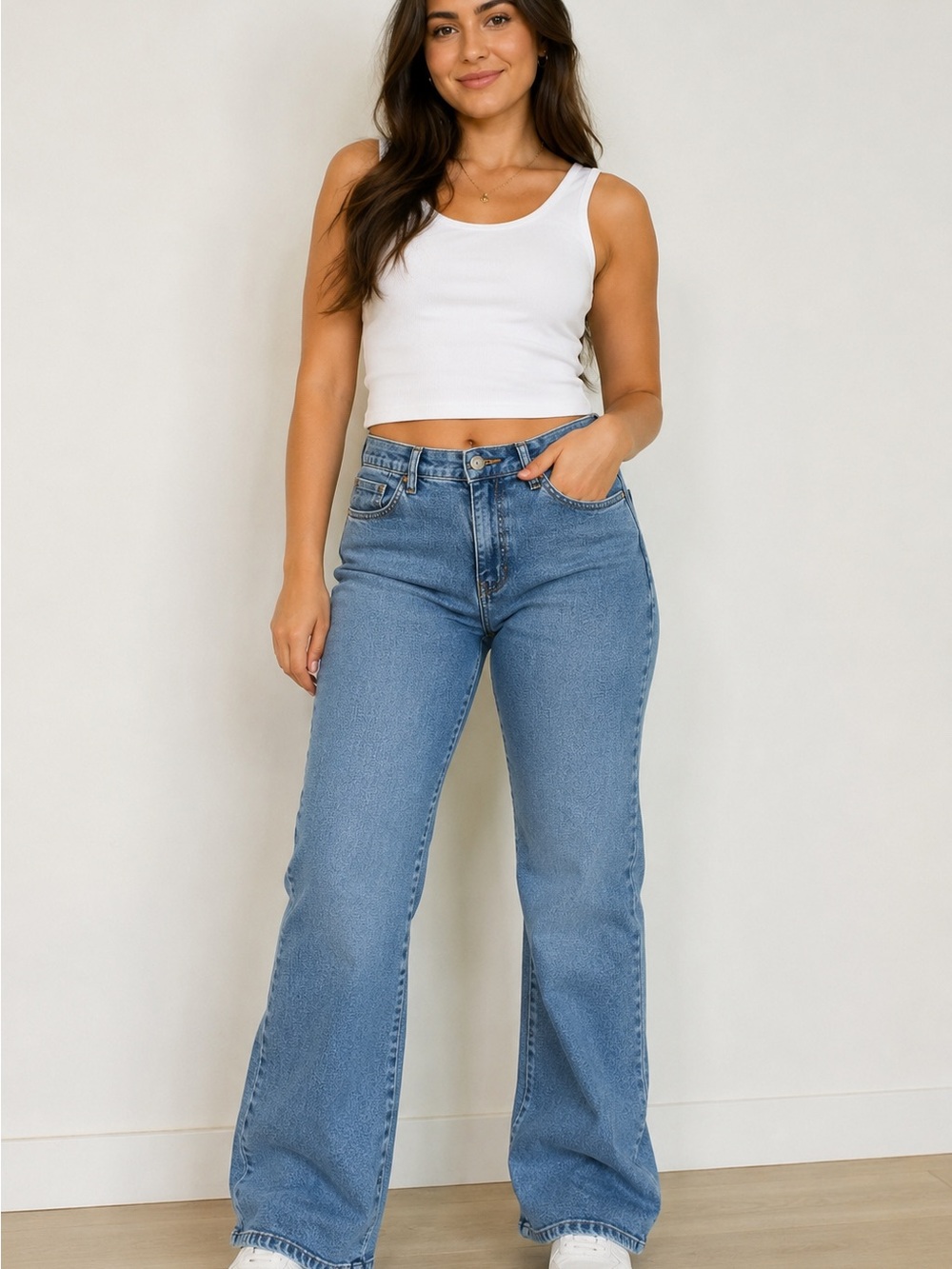 Christopher Blue Women’s Size 8 Bootcut Flare Jeans Stretch Medium Wash